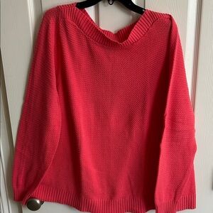 Land’s End Women's Coral Sweater